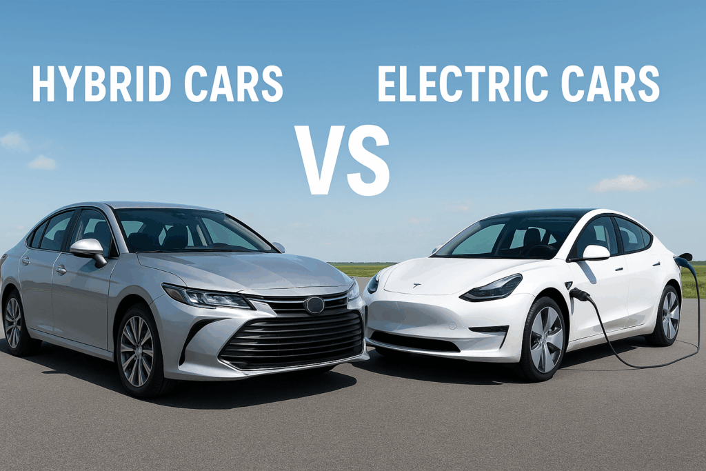 Electric Cars vs Hybrid Cars 