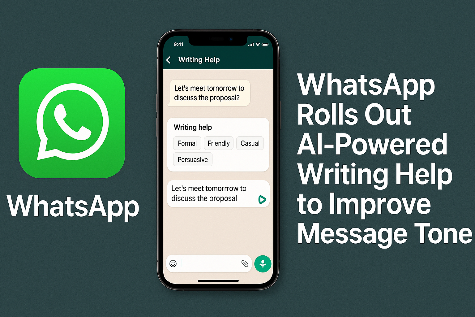 WhatsApp AI Writing Help